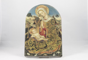 Madonna con bambino. Da Murano.