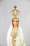 Particolare statua Madonna di Fatima.