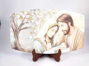 SACRA FAMIGLIA CON ALBERO DELLA VITA